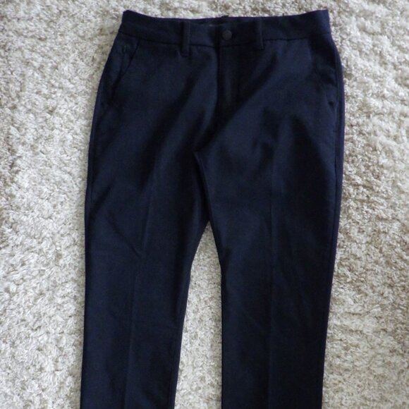 Du/er Duer Men's Slacks Dress Pant Navy Blue 32x32 Blue Straight Leg Casual NWOT - Picture 2 of 13